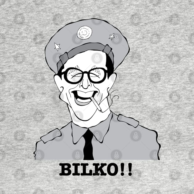 SGT BILKO FAN ART!! by cartoonistguy